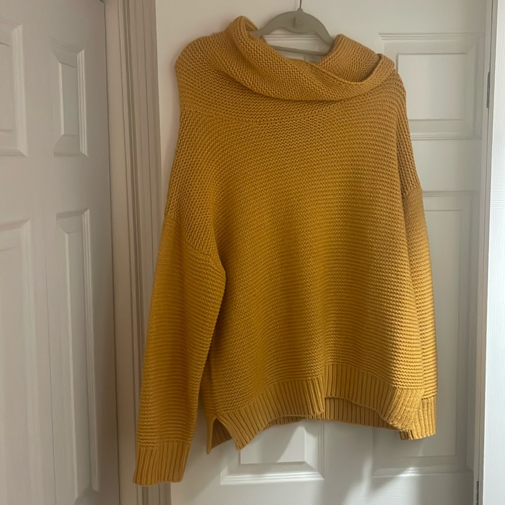 Cowlneck sweater